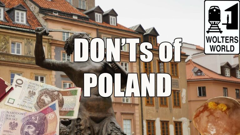 Visit Poland – The DON'Ts of Poland