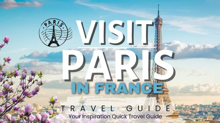 Paris Tourist Guide – Discover the best places 2024