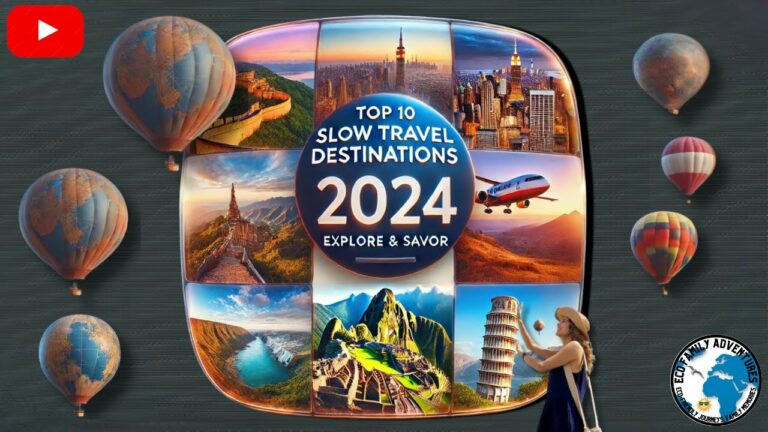 "Top 10 Destinations for Slow Travel in 2024 | Immersive & Leisurely Travel Experiences"