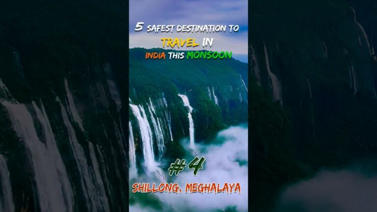 safe monsoon travel places in India #4 Shillong #shorts #short #youtubeshorts #trending #travel