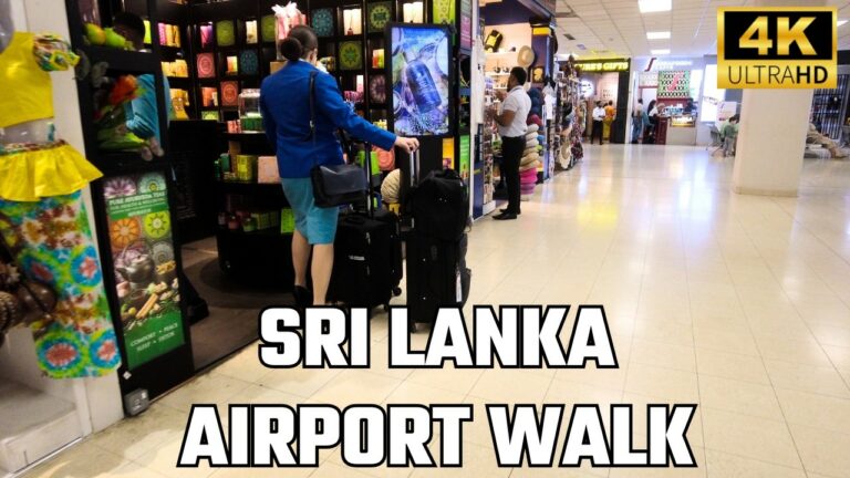 Colombo Airport Walk | Bandaranaike International Airport Sri Lanka