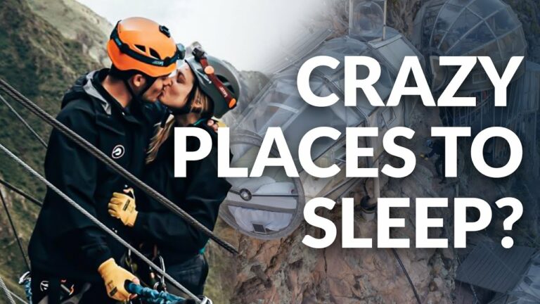 I Found the CRAZIEST Places to Sleep!