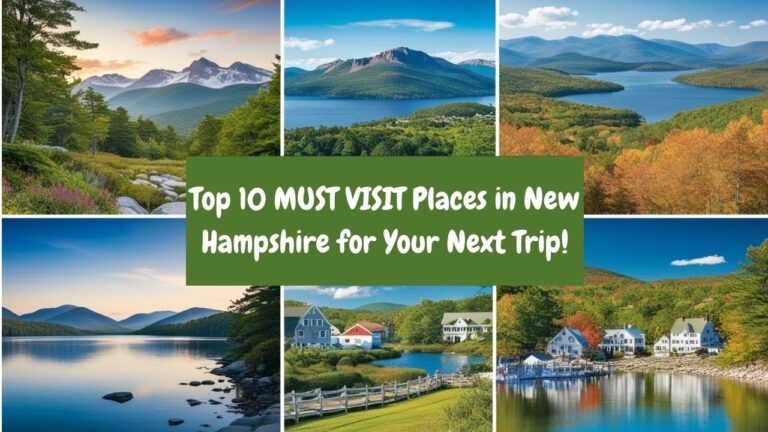 Top 10 MUST VISIT Places in New Hampshire for Your Next Trip!