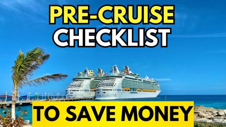 5 Sneaky Pre-Cruise Budget Costs You Forgot About| Free Printable