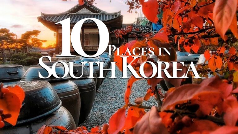 10 Most Beautiful Places to Visit in South Korea 4K 🇰🇷 | South Korea Travel Guide