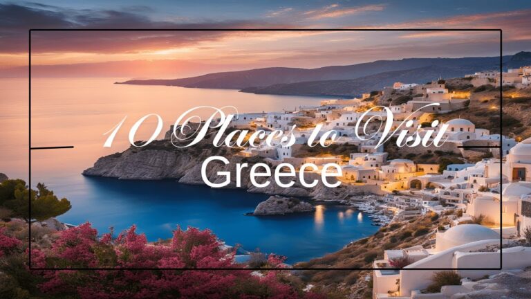 Discover Greece: Top 10 Places to Visit + Key Facts About This Beautiful Country | Travel Guide