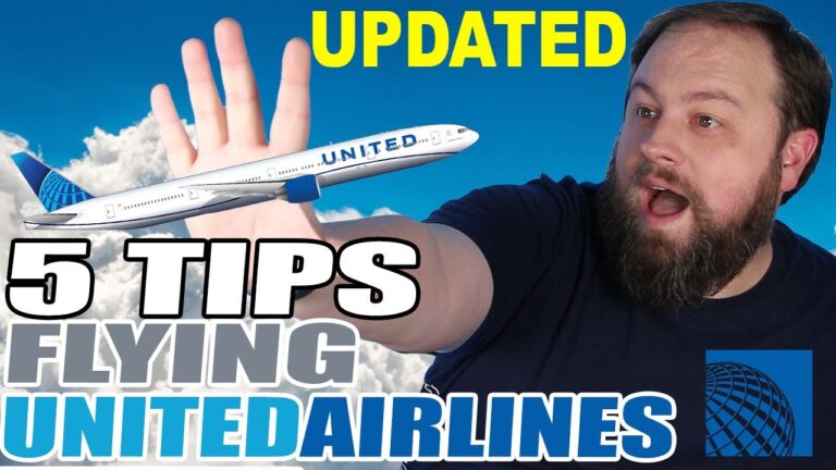 5 Tips For Flying United Airlines (DO NOT MISS THIS)