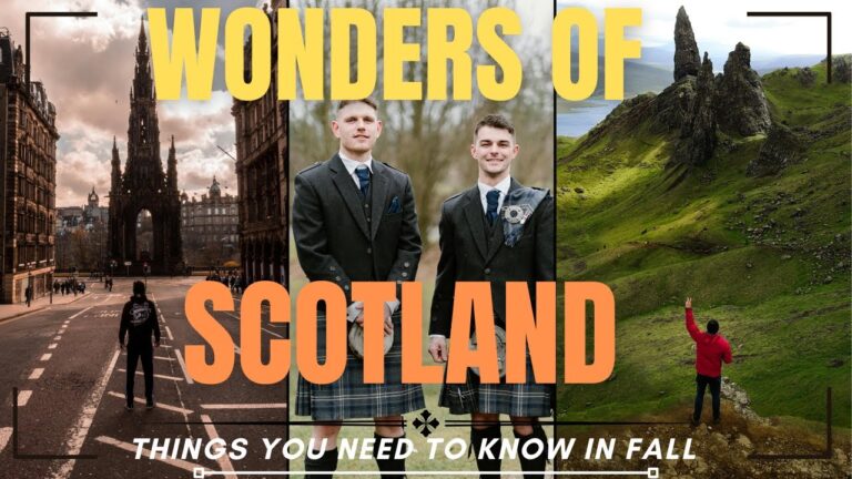 Explore the REAL Scotland in Fall , Scotland's Top Travel Guides!