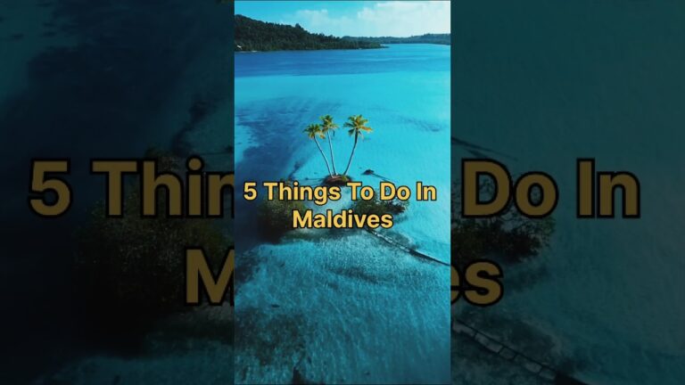 5 things to do in Maldives #shorts #trending #youtubeshorts #viralvideo #ayadamaldives  #Maldives