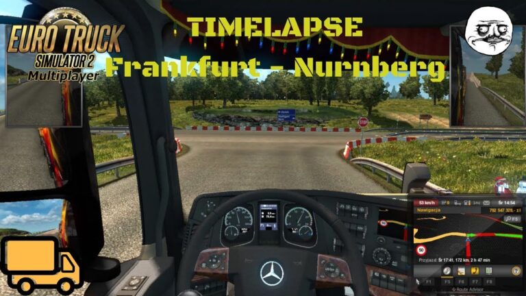 🚚ETS 2 MP TimeLapse #37 – Frankfurt am Main – Nurnberg🚚