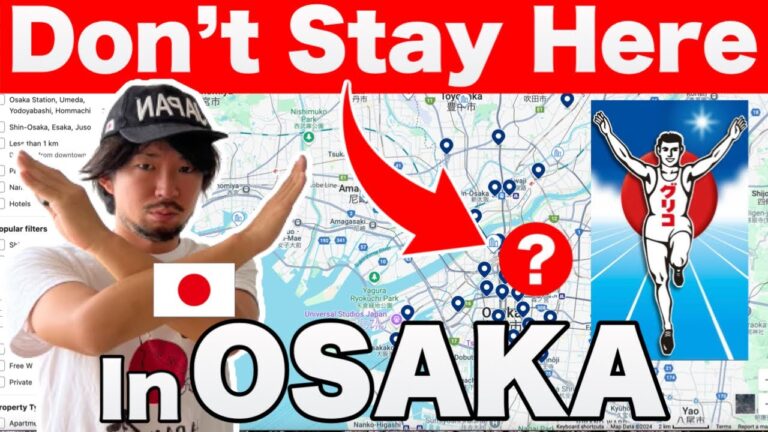 Revealing Osaka’s 6 BEST Areas to Stay! Local Booking Tips Included from Local Travel Guide 2024