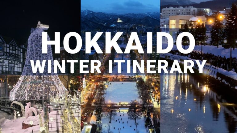 Hokkaido Japan Winter 4-Day Itinerary: Train Travel Guide & Things to Do