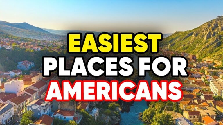 Where Can Americans Move Overseas with LOW COST of Living (VISAS & RESIDENCY)