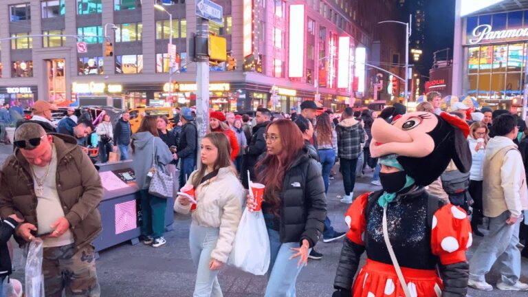 New York City 🗽 [4K] – Manhattan at NIGHT! Experience NYC