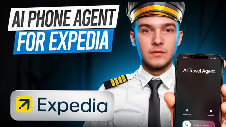 AI Travel Voice Agent For Expedia (Phone Agent)