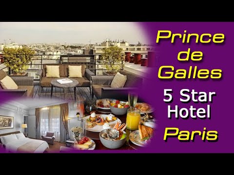 Prince de Galles Hotel  – Classic Charm, 5 Star Luxury In Paris – Video Tour