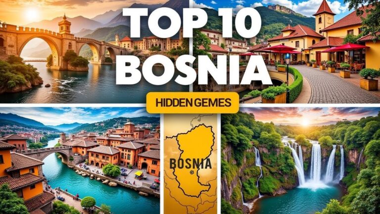 Top 10 Places to Visit in Bosnia and Herzegovina | Hidden Gems of the Balkans 🌍 #bosnia