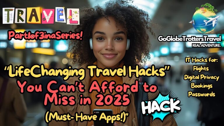 "Life Changing Travel Tech Hacks You Can’t Afford to Miss in 2025 (Must- Have Apps!)" Part 1 of 3!