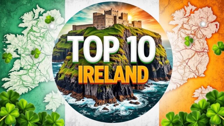 Top 10 Places to Visit in Ireland: Discover the Emerald Isle’s Hidden Gems! 🍀✨ #ireland #travelguide