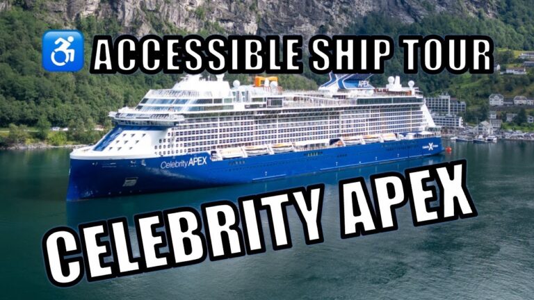 Celebrity Apex Tour: Ultimate Wheelchair-Accessible Cruise Ship Roll Through Tour