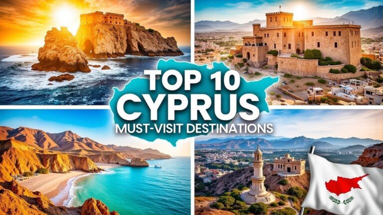 Top 10 Places to Visit in Cyprus 🌅 | Discover the Jewel of the Mediterranean! #cyprus #travelguide