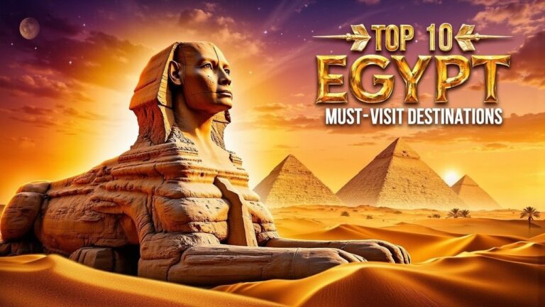 Top 10 Places to Visit in Egypt: Uncover Ancient Wonders and Hidden Gems! 🌍🇪🇬 #egypt #egypttourism