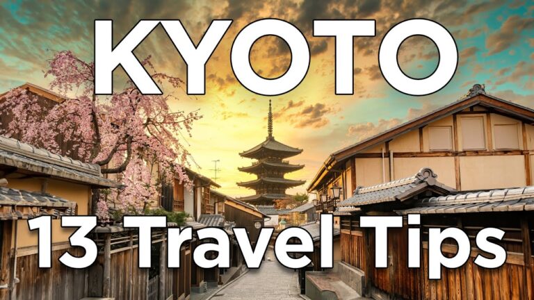 13 Tips for a FANTASTIC Trip to Kyoto