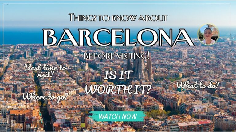 Top 20 Things you MUST know before traveling to Barcelona in 2025