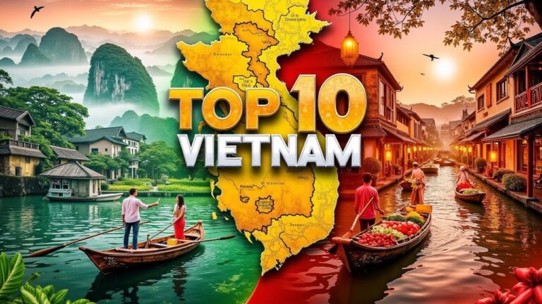 Top 10 Breathtaking Places to Visit in Vietnam 🇻🇳 | Travel Guide #vietnam #vietnamtourism