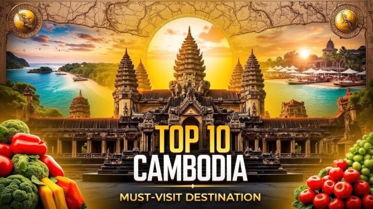 🌏 Top 10 Stunning Places to Visit in Cambodia 🇰🇭 | Travel Guide #cambodia #cambodiatourism