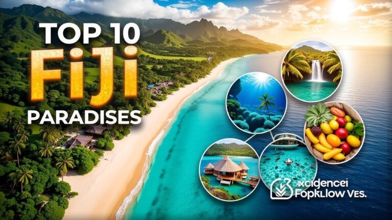 🌴 Top 10 Breathtaking Places to Visit in Fiji! 🇫🇯✨ | Travel Guide #fiji #fijiislands #travelguide