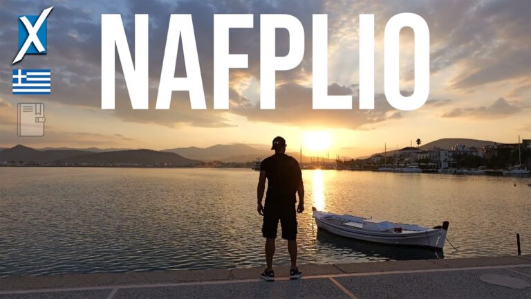 Nafplio the hidden gem of Greece 🇬🇷 | Travel Diary 20 (4K)