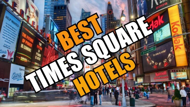 Best Hotels In New York city Times Square (2025) – For Families, Couples, Work Trips, Luxury, Budget