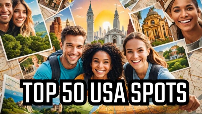 Explore the Top 50 Must-Visit Spots in the USA