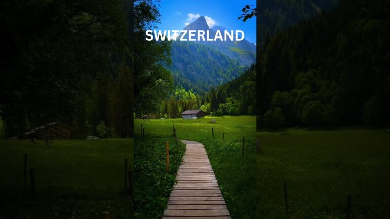 Exotic Vacation Switzerland #travel #facts #visit #vacation #visiting #viralshorts #shorts