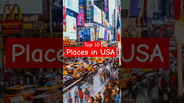 TOP 10 MUST VISIT PLACES IN THE USA (2025)