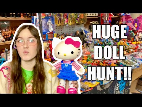 I drove 250 miles for dolls… (DOLL HUNT, TRAVEL VLOG & HAUL!)